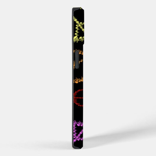 Skully Peace Sign Case-Mate iPhone Case (Achterkant / Rechts)