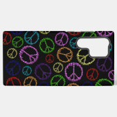 Skully Peace Sign Samsung Galaxy Hoesje (Achterkant horizontaal)
