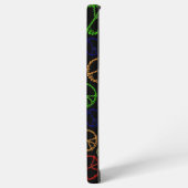 Skully Peace Sign Samsung Galaxy Hoesje (Linkerkant)