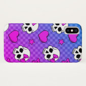 Skully Pop Kawaii Case-Mate iPhone Case (Achterkant (horizontaal))