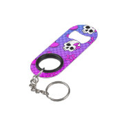 Skully Pop Kawaii Mini Flessenopener (Achterkant Gekanteld)