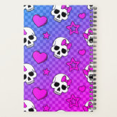 Skully Pop Kawaii Planner (Achterkant)