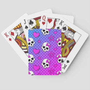 Skully Pop Kawaii Pokerkaarten