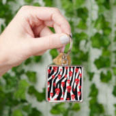 Skully Pop Zebra Sleutelhanger (Hand)
