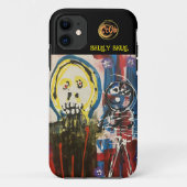 Skully Skull IPhone Case (Achterkant)