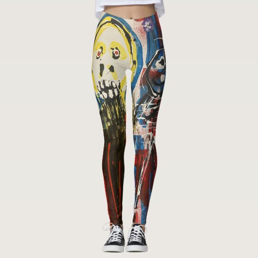 SKULLY SKULL Legging (Voorkant)