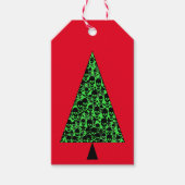 Skully Xmas Tree Cadeaulabel (Voorkant)