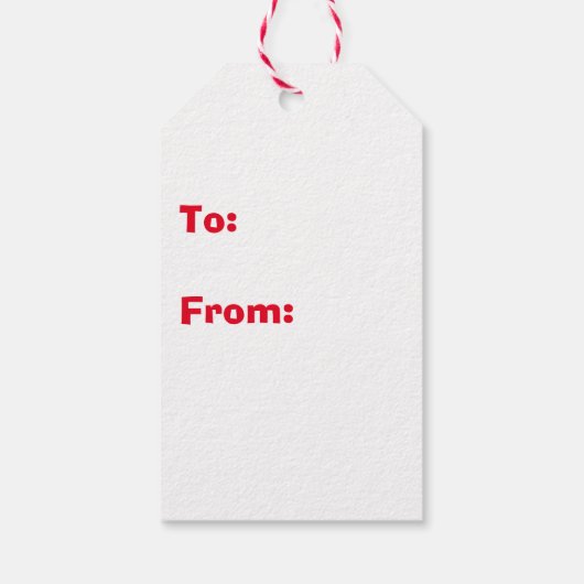 Skully Xmas Tree Cadeaulabel (Achterkant)