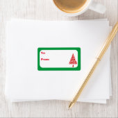 Skully Xmas Tree Etiket (Insitu)