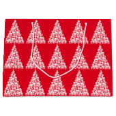 Skully Xmas Tree Large Cadeautasje (Voorkant)