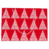 Skully Xmas Tree Large Cadeautasje (Achterkant)