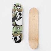 skullycolorboard skateboard (Voorkant)