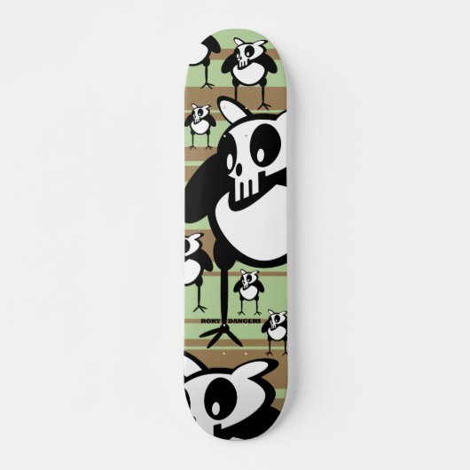 skullycolorboard skateboard (Voorkant)