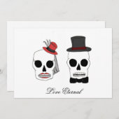 Skully's Wedding Invitations 2, Love Eternal Kaart (Voorkant / Achterkant)