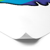 skullz en lippen. poster (Hoek)