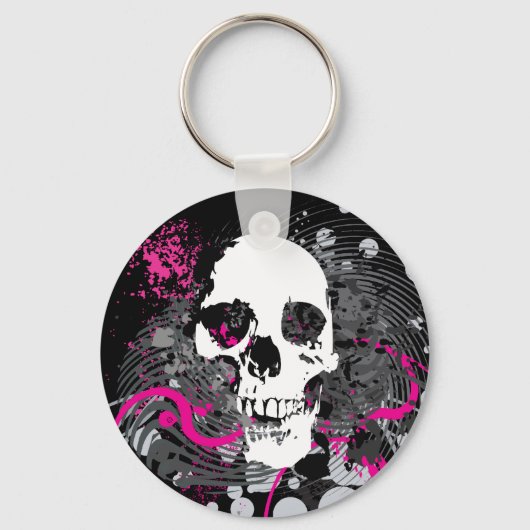 skullz. hi-fi. sleutelhanger (Voorkant)