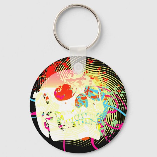 skullz. hi-fi. sleutelhanger (Voorkant)