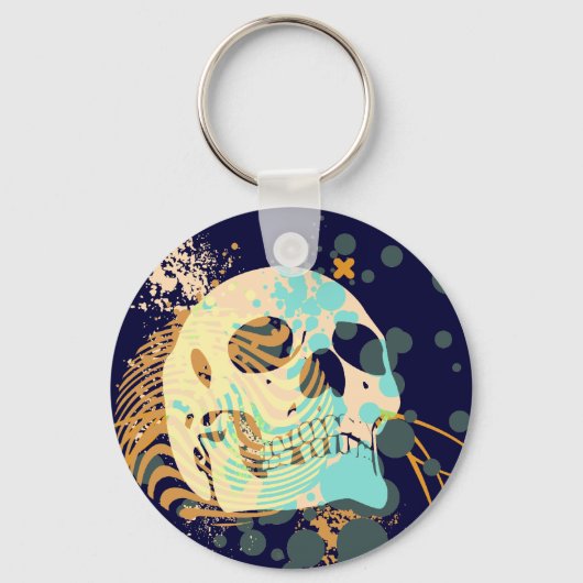 skullz. hi-fi. sleutelhanger (Voorkant)