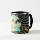 skullz. omhoog met bellen. mok (Voorkant rechts)