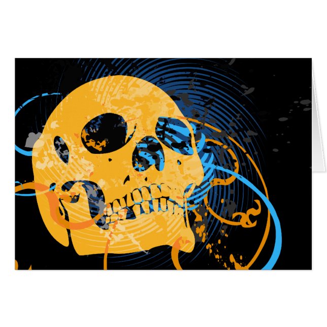skullz. omhoog verdraaide pijlen. (Voorkant Horizontaal)