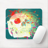 skullz. omhoog verdraaide pijlen. muismat (Met muis)