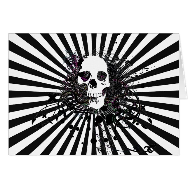 skullz. rechte verdraaide pijlen. (Voorkant Horizontaal)