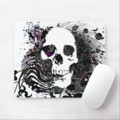 skullz. rechte verdraaide pijlen. muismat (Met muis)