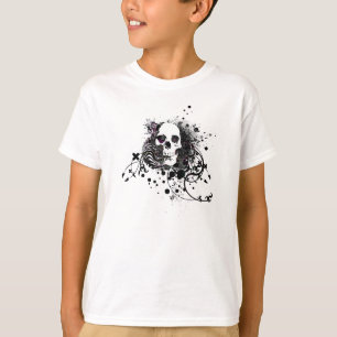 skullz. rechte verdraaide pijlen. t-shirt