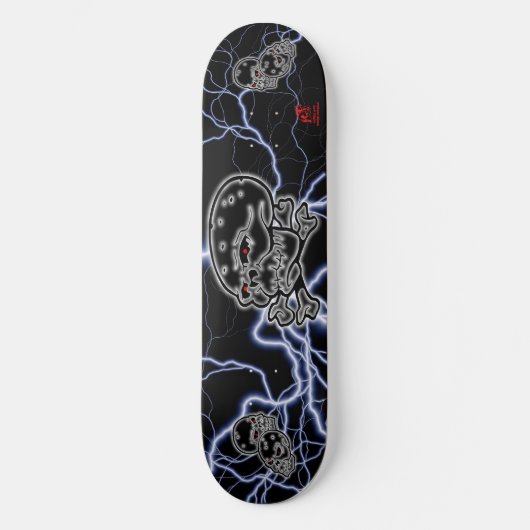 Skullz Skateboard (Voorkant)