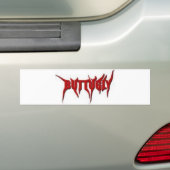 Skum Metal. Bumpersticker (Op auto)