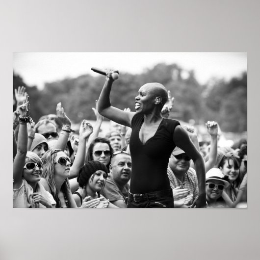 Skunk Anansie bij V Poster (Voorkant)