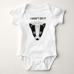 Skunk - Baby Jersey Bodysuit