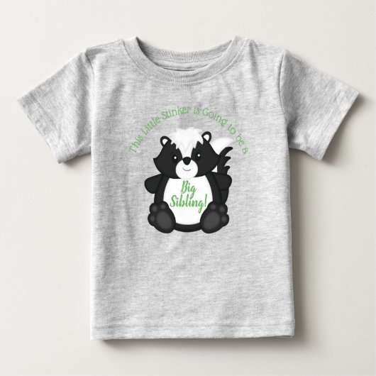 Skunk Baby shower Woodland Animals (Voorkant)
