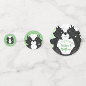 Skunk Baby shower Woodland Animals Confetti (Voorkanten)