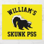 Skunk Bier Etiket (Enkel label)