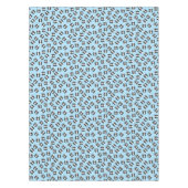 Skunk Birthday Party Blue Tafelkleed (Voorkant)