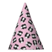 Skunk Birthday Party Pink Feesthoedjes (Rechts)