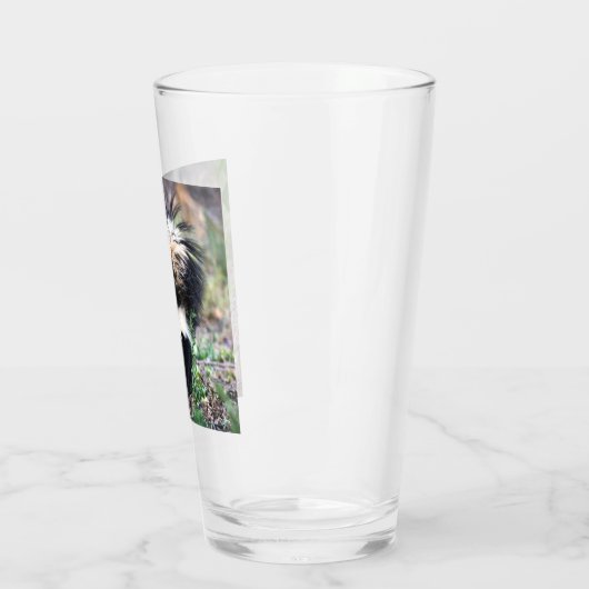 Skunk Black and White Glas (Links)