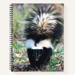 Skunk Black and White Notitieboek
