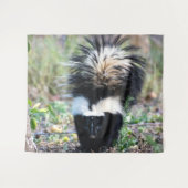 Skunk Black and White Wandkleed (Voorkant (horizontaal))