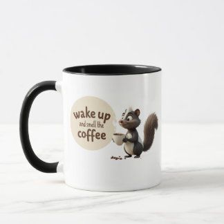 skunk coffee mug mok