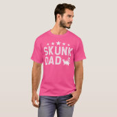Skunk Dad Skunks Skunk Lover Skunk Boy T-shirt (Voorkant volledig)