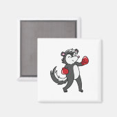 Skunk doet aan boksen magneet (Voorkant / Achterkant)