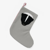 Skunk Face Kleine Kerstsok (Voorkant (Hangend))