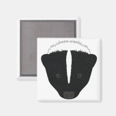 Skunk Face Magneet (Voorkant / Achterkant)