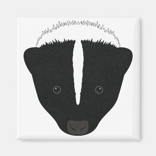 Skunk Face Magneet (Voorkant)