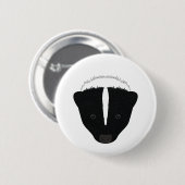 Skunk Face Ronde Button 5,7 Cm (Voorkant /achterkant)
