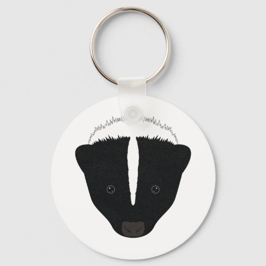 Skunk Face Sleutelhanger (Voorkant)