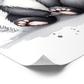 Skunk Forest kwekerij kunst aan de muur Poster (Hoek)