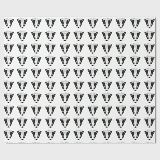 Skunk - Glanzend inpakpapier, 30" x 15" Cadeaupapier (Vlak)